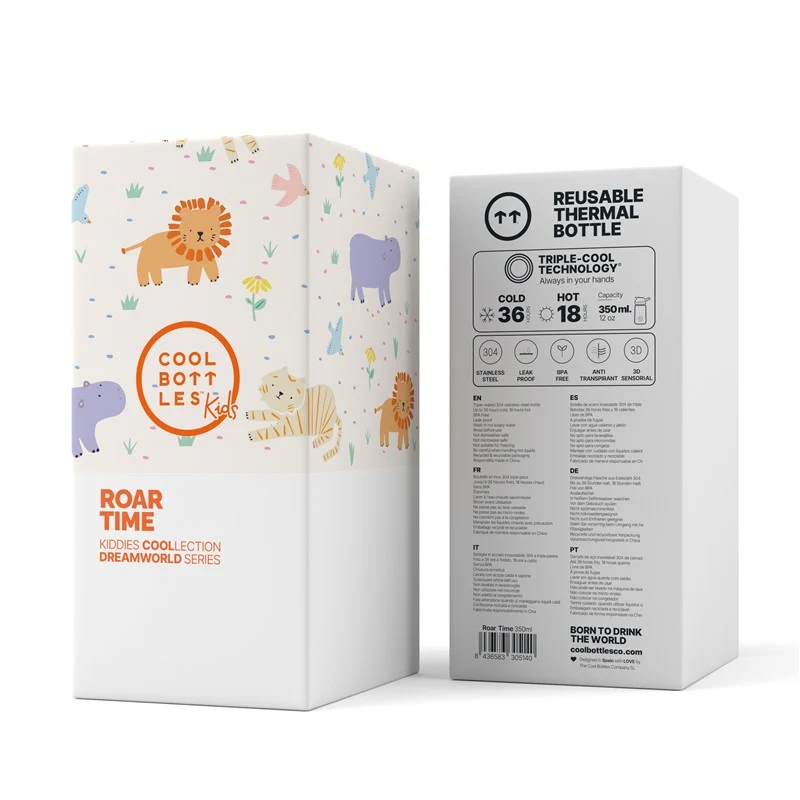 The Kiddie Bottle - Roar Time 350ml · Cool Bottles