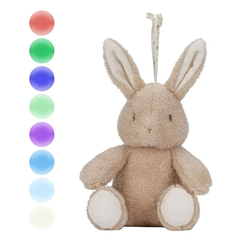 Conejito Luz compañía Musical Newborn Natural · Little Dutch