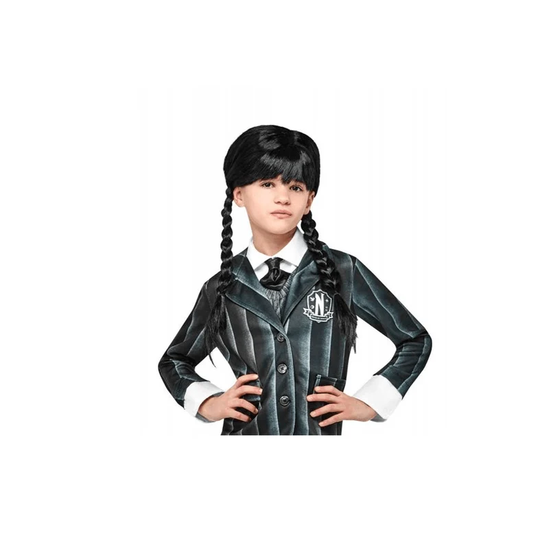 Peluca Wednesday Infantil
