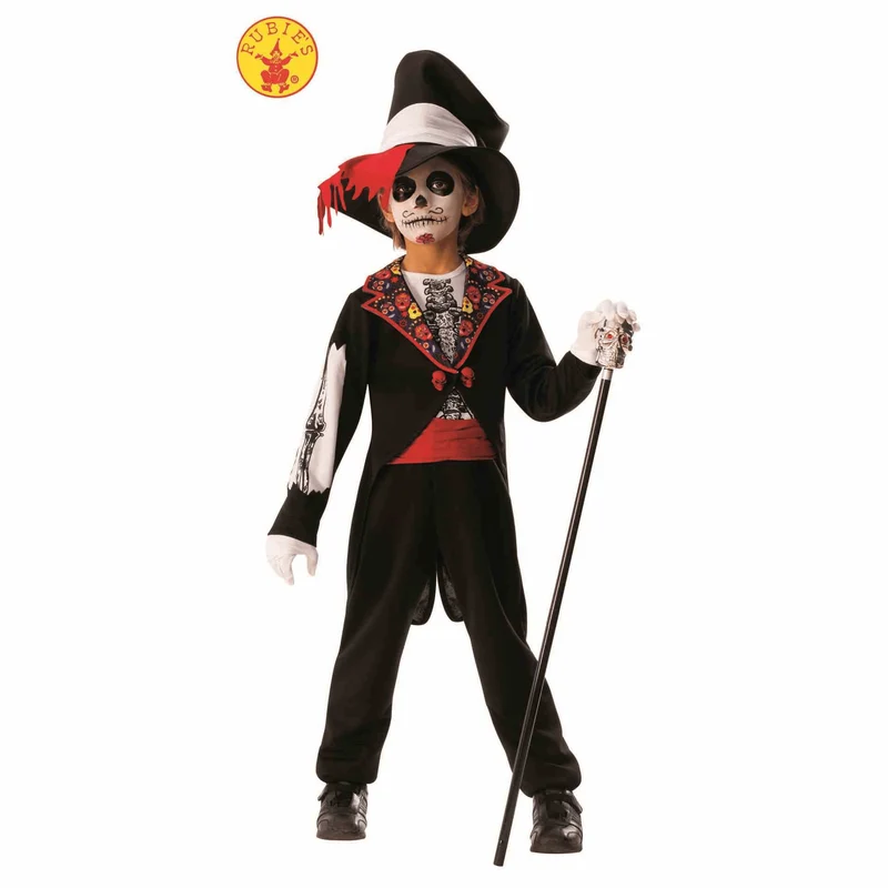 Disfraz Catrina Traje Infantil - Talla 3-4 años