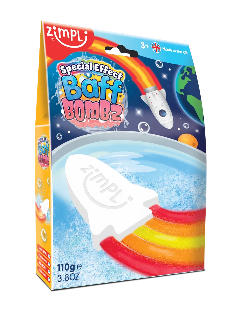 Bomba de baño Rocket · Zimpli