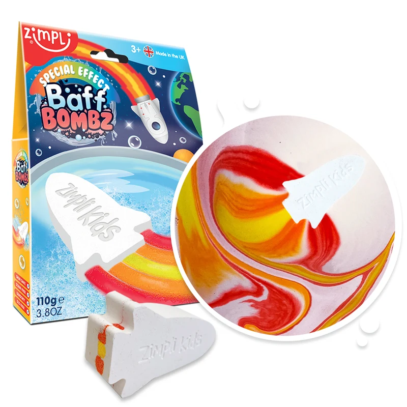 Bomba de baño Rocket · Zimpli