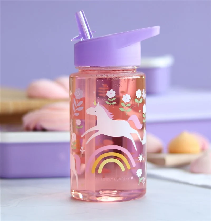 Botella Tritán Unicornio · Little Lovely Company