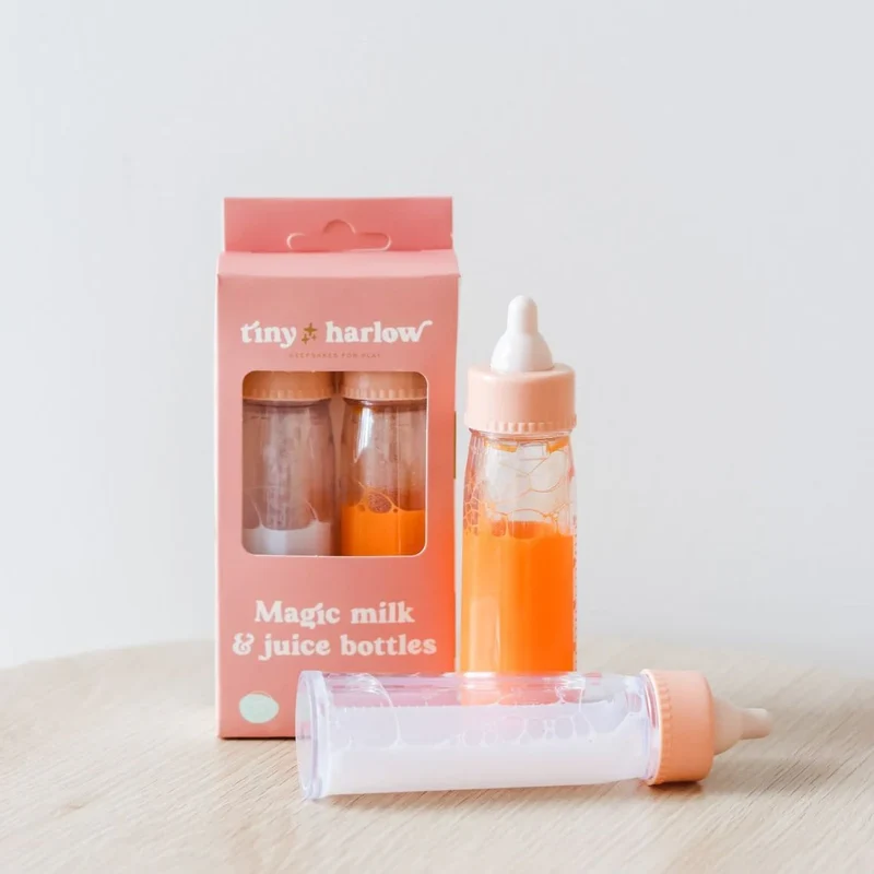 Pack 2 Biberones mágicos de leche y zumo · Tiny Harlow