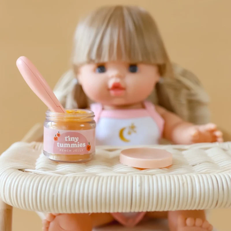 Potito y cuchara para muñecos · Tiny Harlow