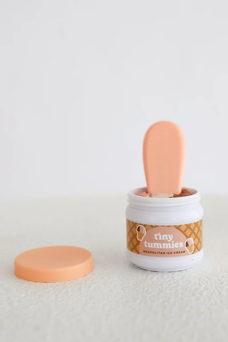Potito y cuchara para muñecos · Tiny Harlow