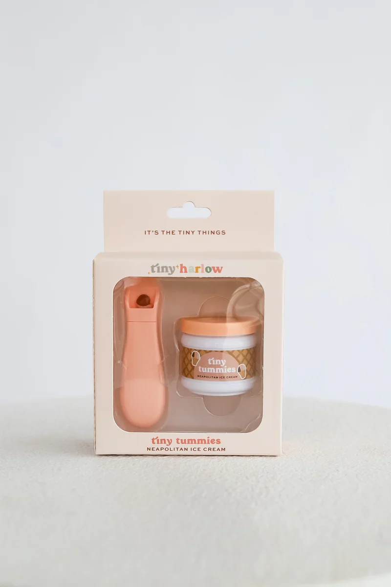Potito y cuchara para muñecos · Tiny Harlow