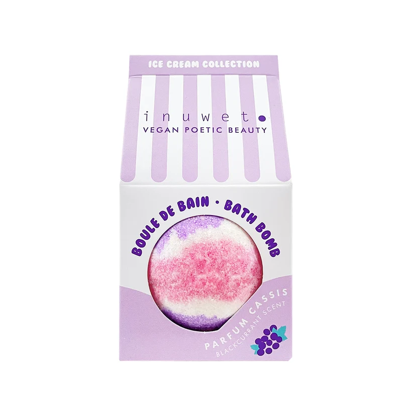 Bomba de baño helado Arándanos · Inuwet
