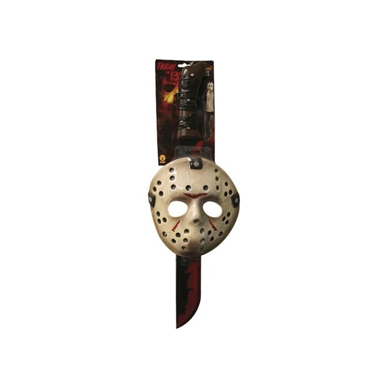 Máscara y machete set Jason