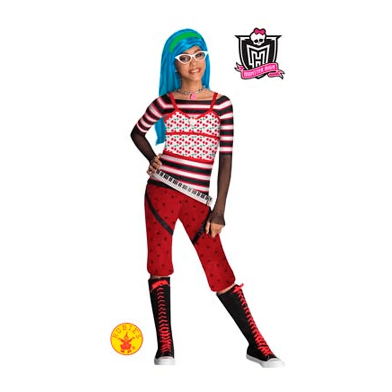 Monster High Disfraz Ghoulia Yelps Infantil 3-4 años
