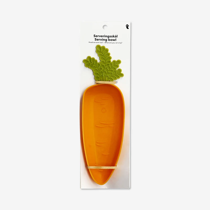 Carrot serving bowl - 23 cm