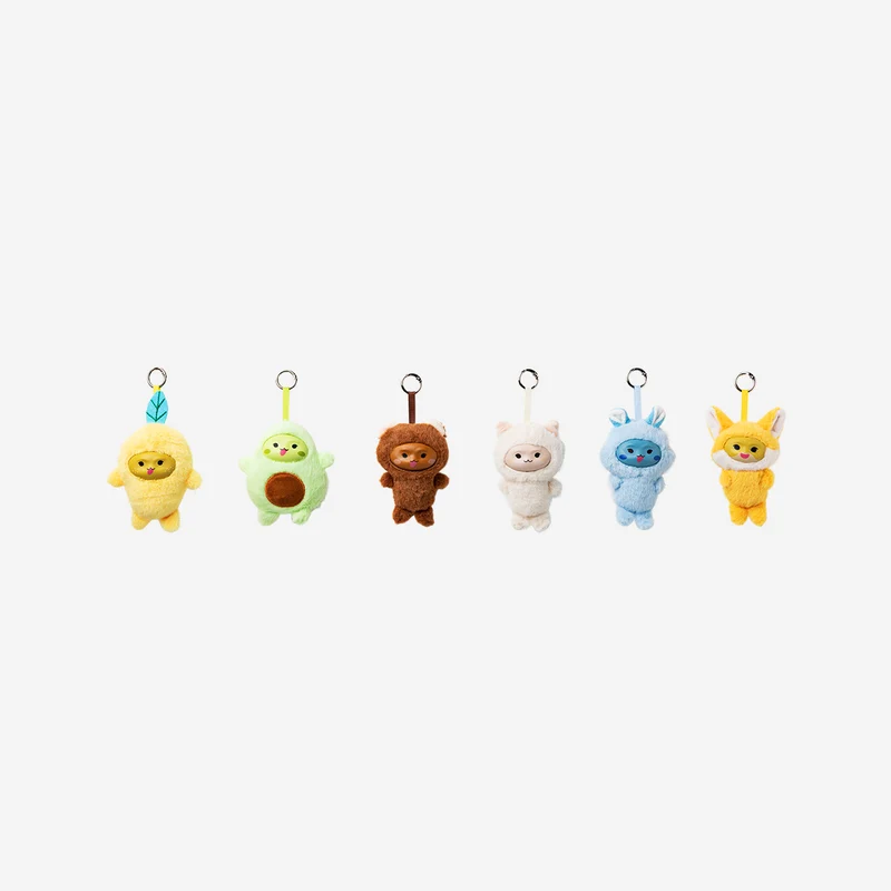 Collectable surprise - Plush spring faces