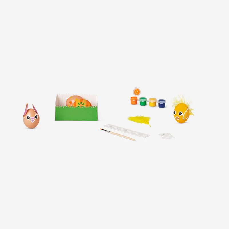 Decoration kit for decorative Easter eggs