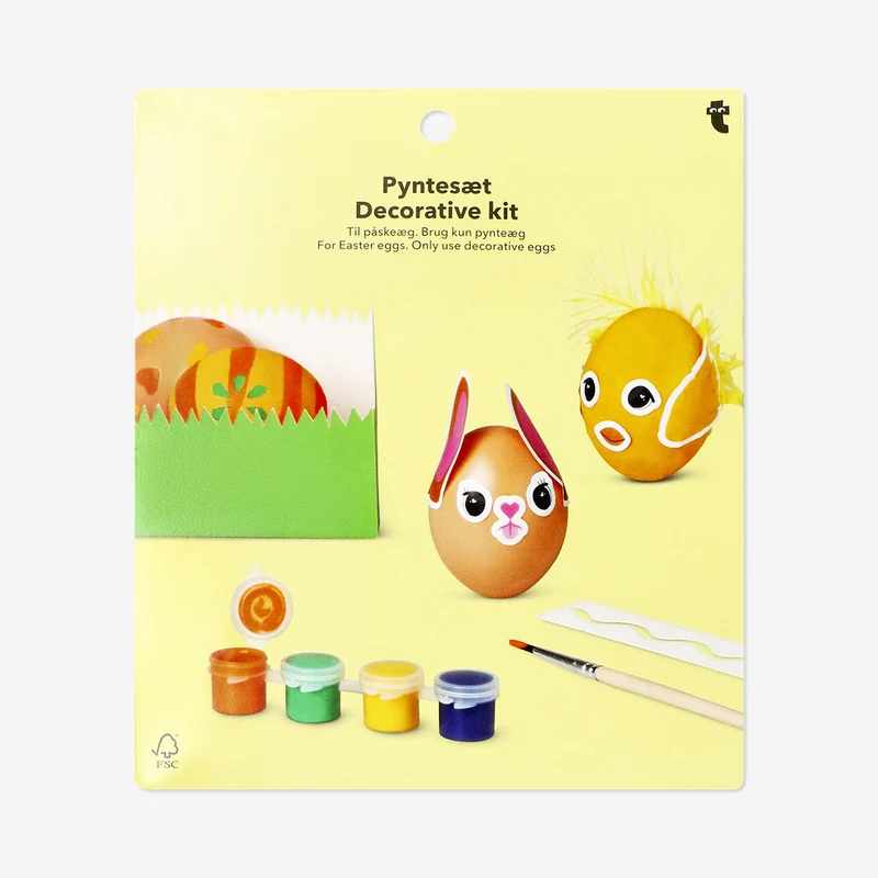 Decoration kit for decorative Easter eggs