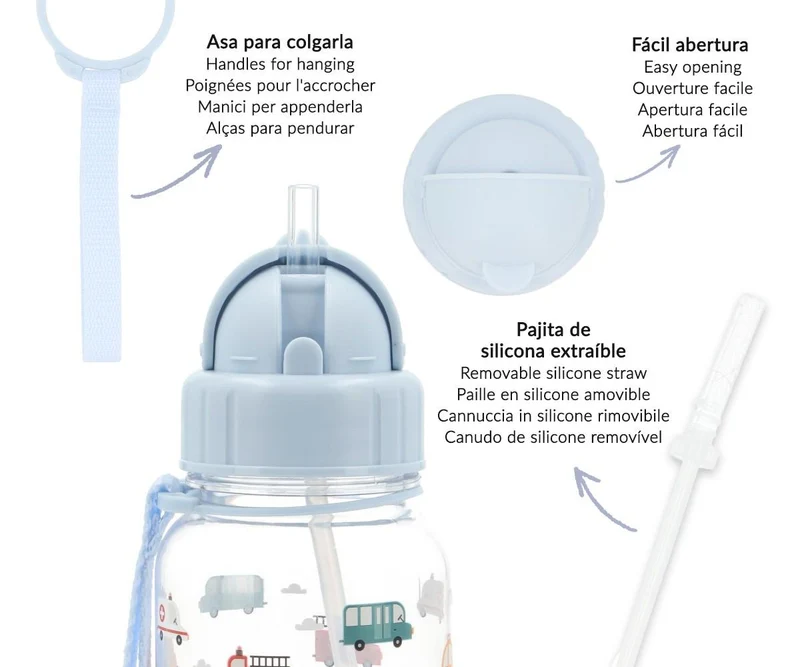 Botella Tritán City Cars