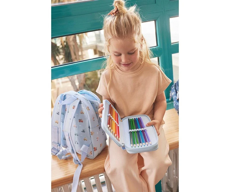 Estuche plumier doble City Cars