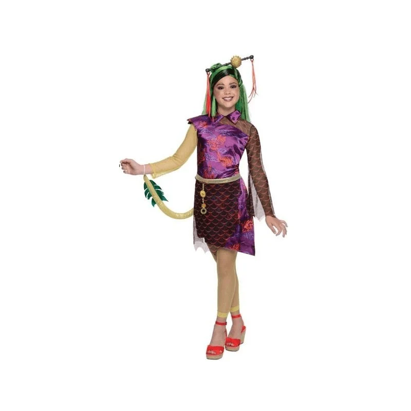 Monster High Disfraz Jinafire Talla 5 a 7 años.