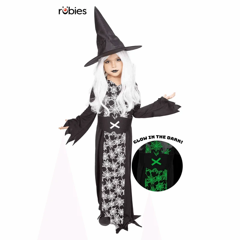 Disfraz Telabruja Glow in the Dark 9-10 años