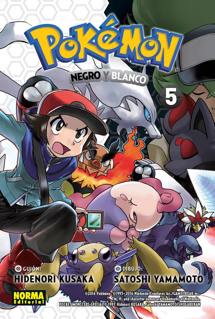 Pokemon 30 Negro y Blanco 5 (ES)