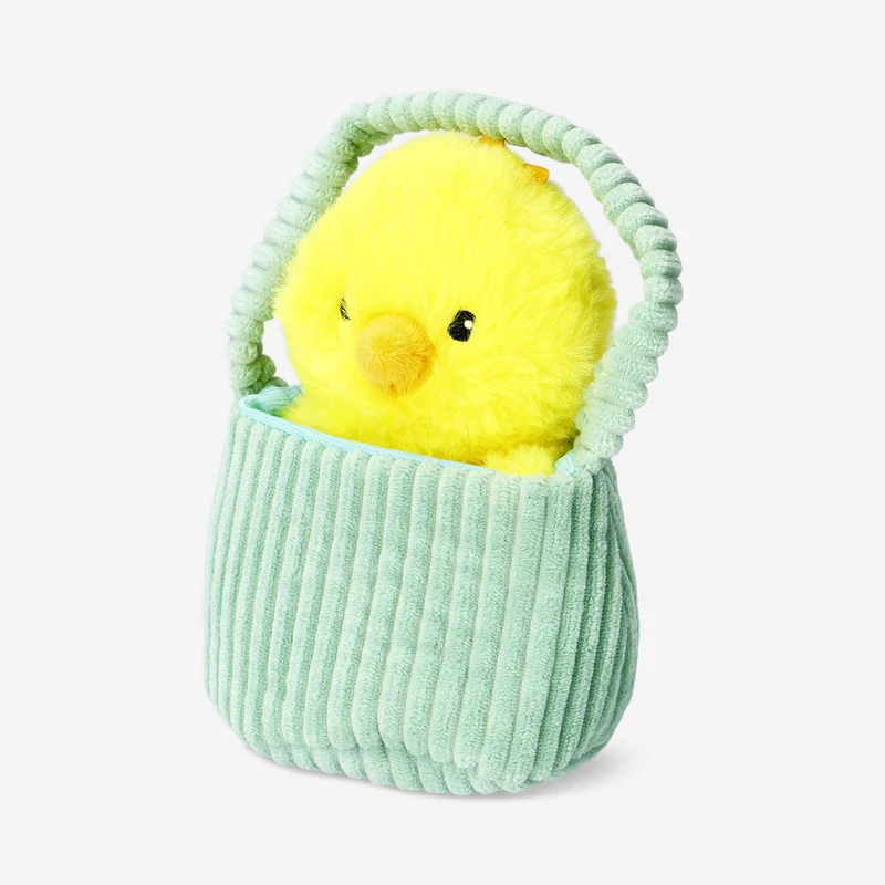 Plush toy - Chicken in basket