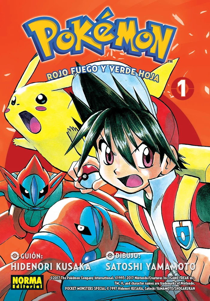 Pokemon 13 Rojo Fuego y Verde Hoja 1 (ES)