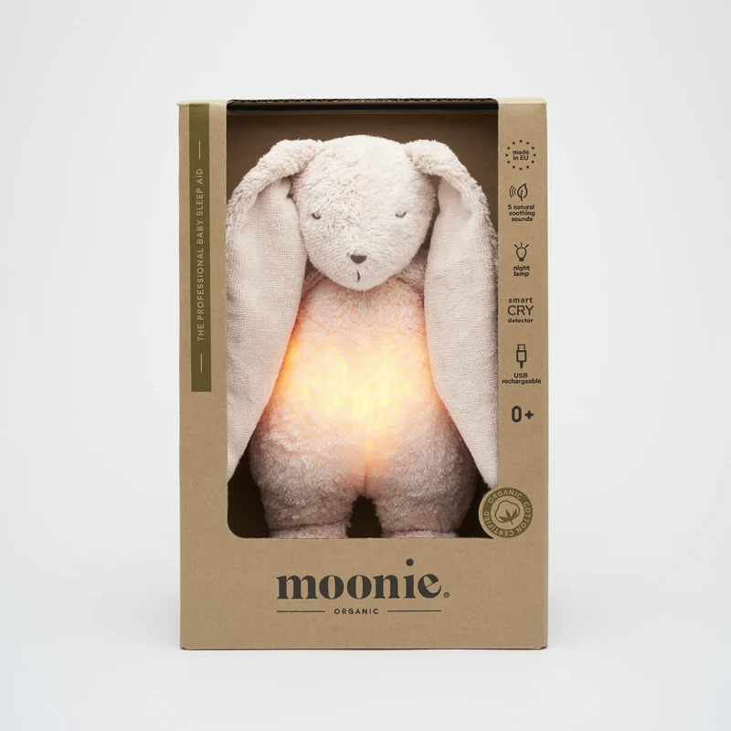 Peluche Luz-Sonido Conejo Moonie 2.0 Rose