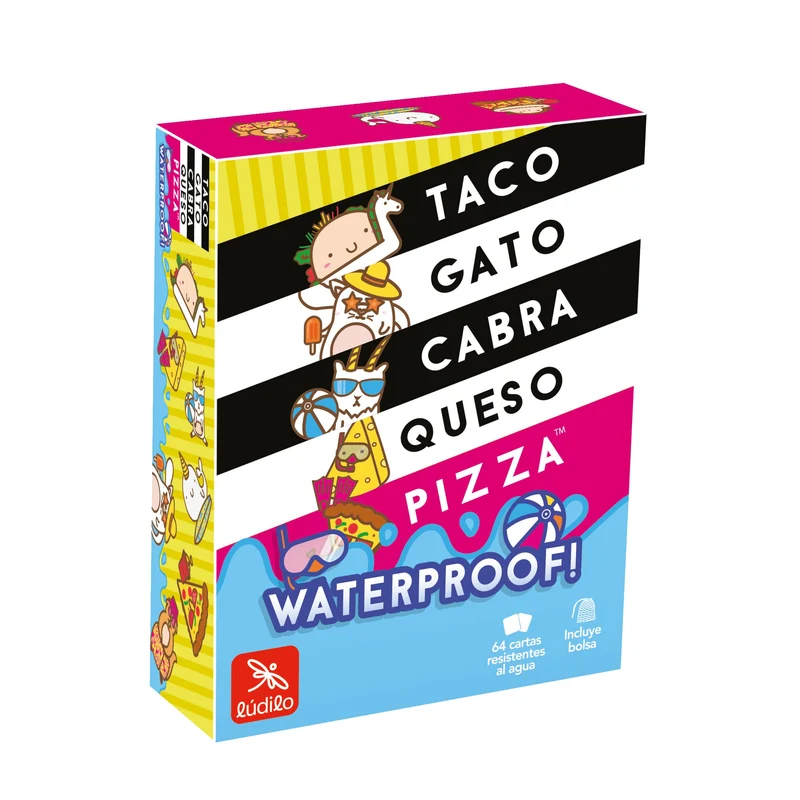 Taco gato cabra queso pizza Waterproof · Ludilo