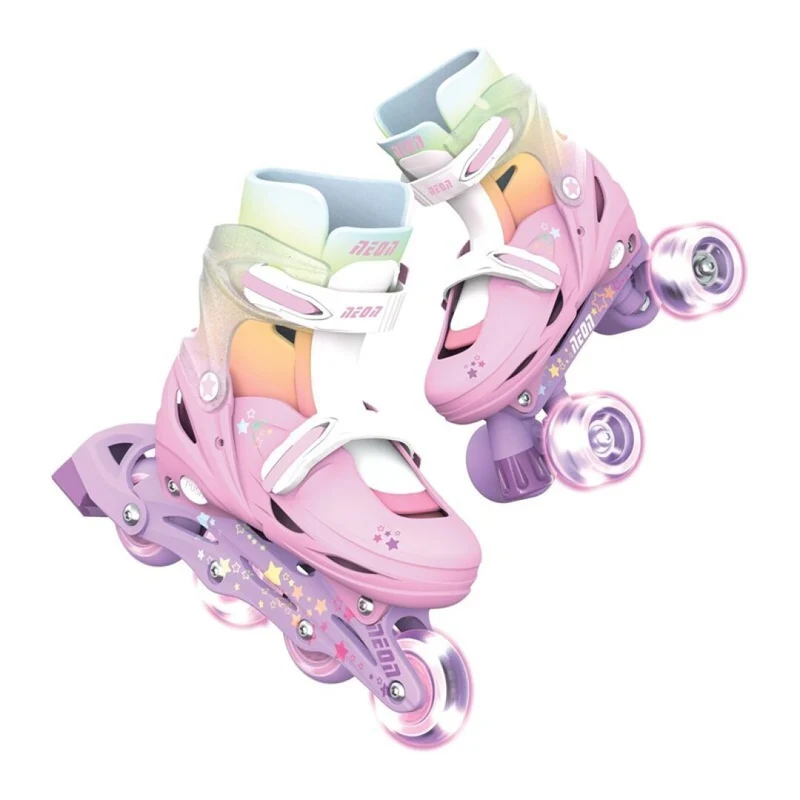 Patines Combo Neon Rainbow · Yvolution