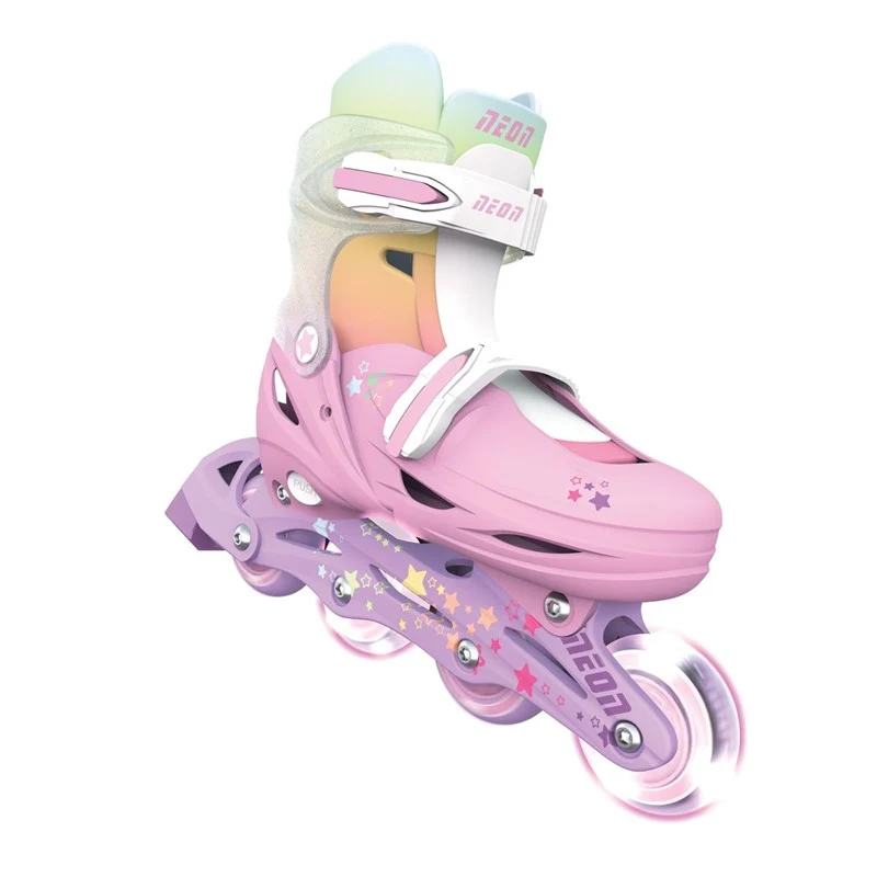 Patines Combo Neon Rainbow · Yvolution