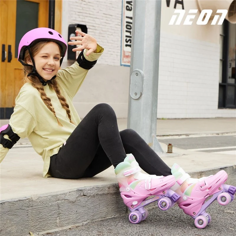 Patines Combo Neon Rainbow · Yvolution