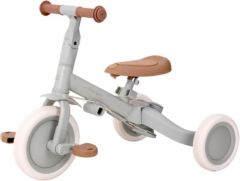 Triciclo con barra Verde · Little Dutch