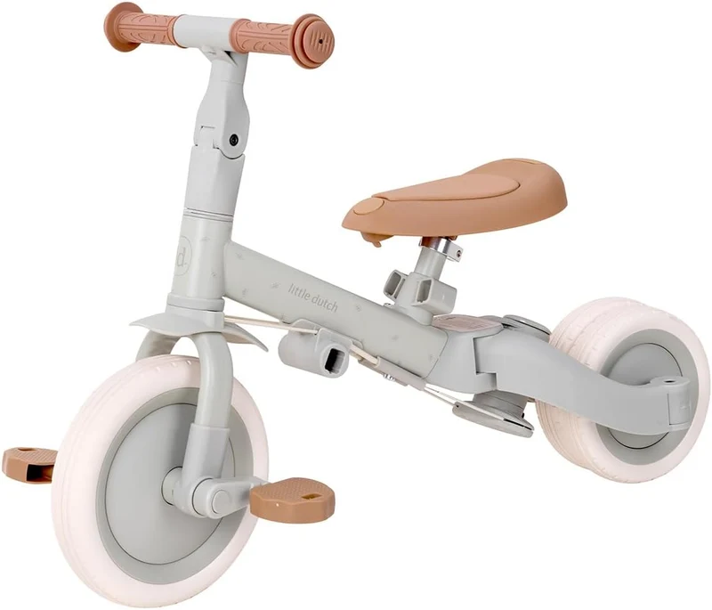 Triciclo con barra Verde · Little Dutch