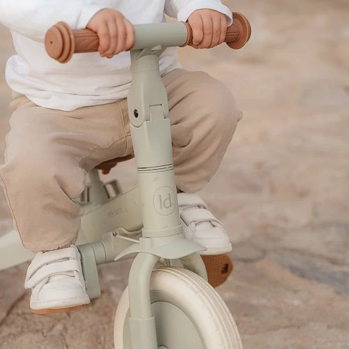 Triciclo con barra Verde · Little Dutch