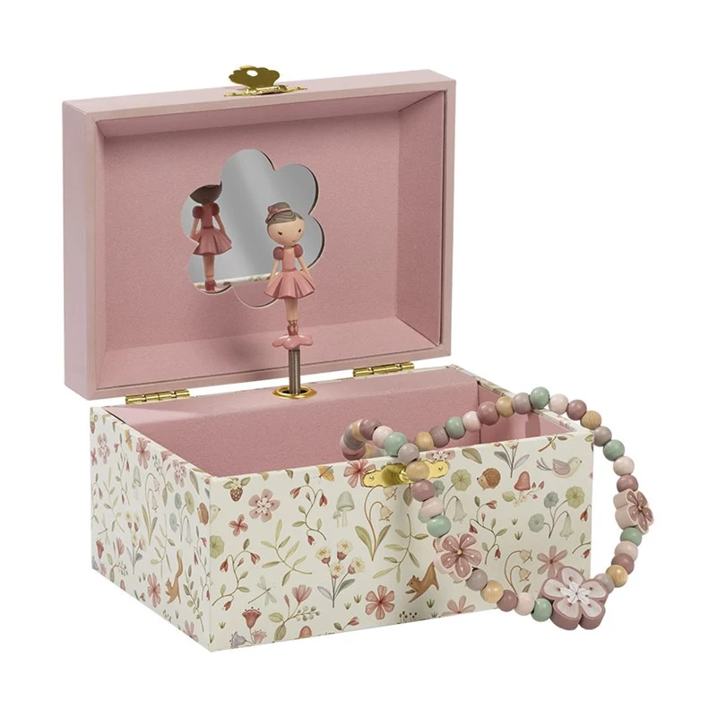 Caja de Música Joyero Rosa Fairy · Little Dutch