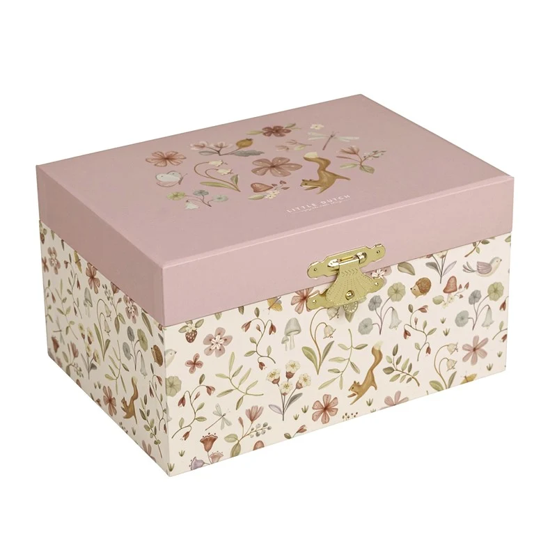 Caja de Música Joyero Rosa Fairy · Little Dutch