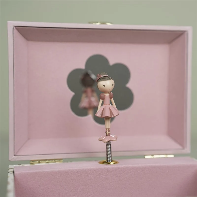 Caja de Música Joyero Rosa Fairy · Little Dutch