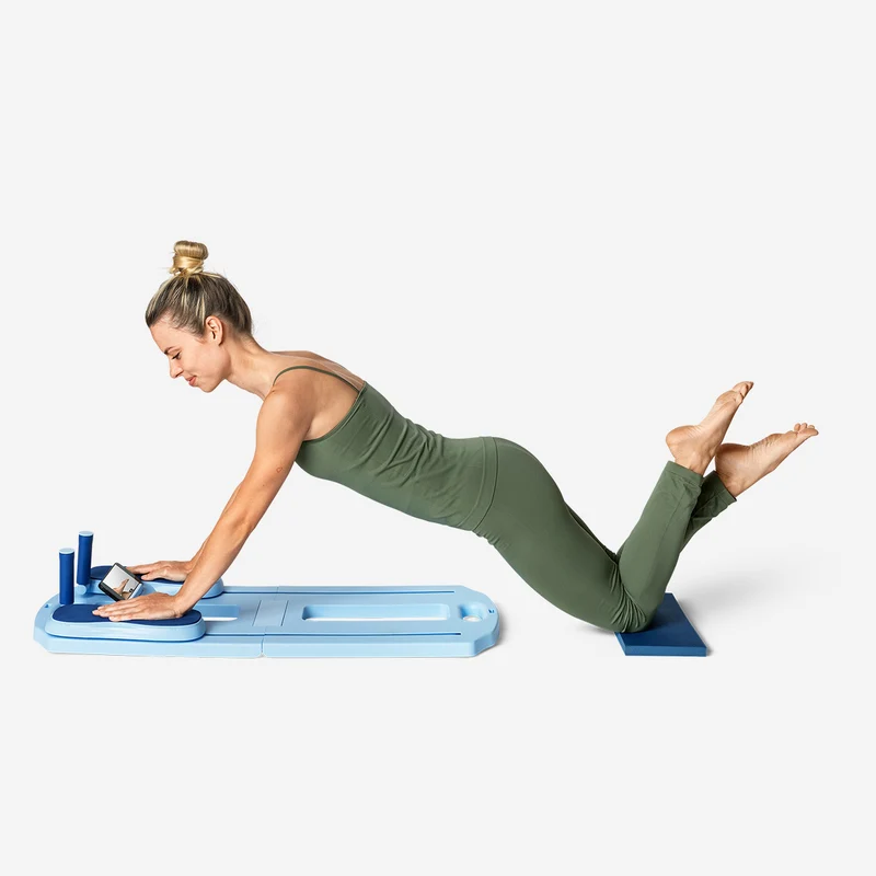 Blue pilates board