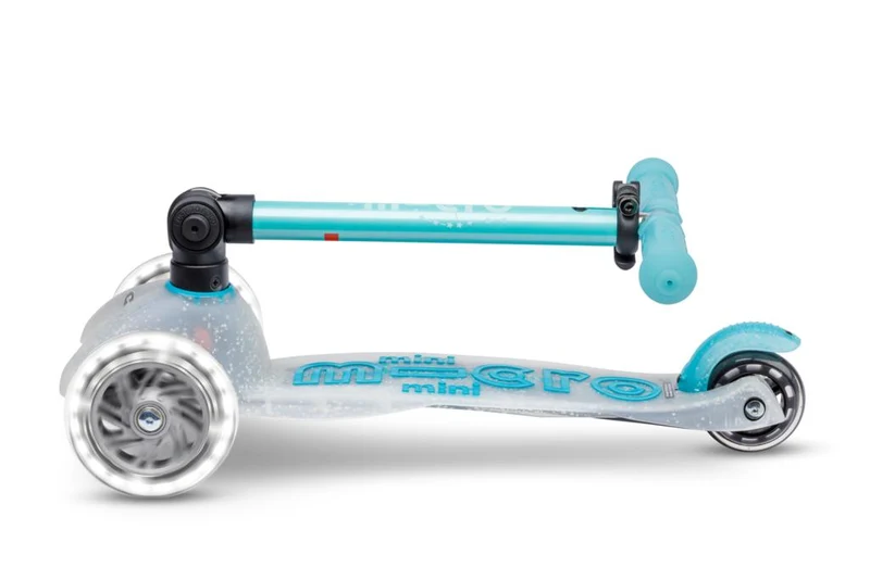Patinete Mini Deluxe Plegable Orion LED · Azul