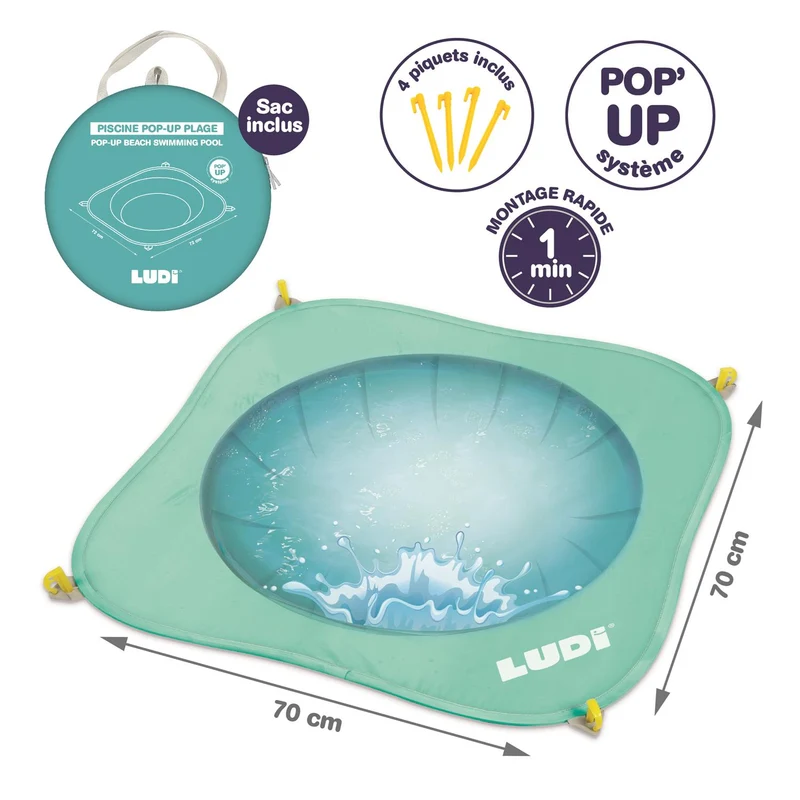 Piscina pop-up · Ludi
