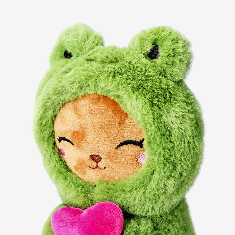 Plush toy - Teddy dressed as a frog