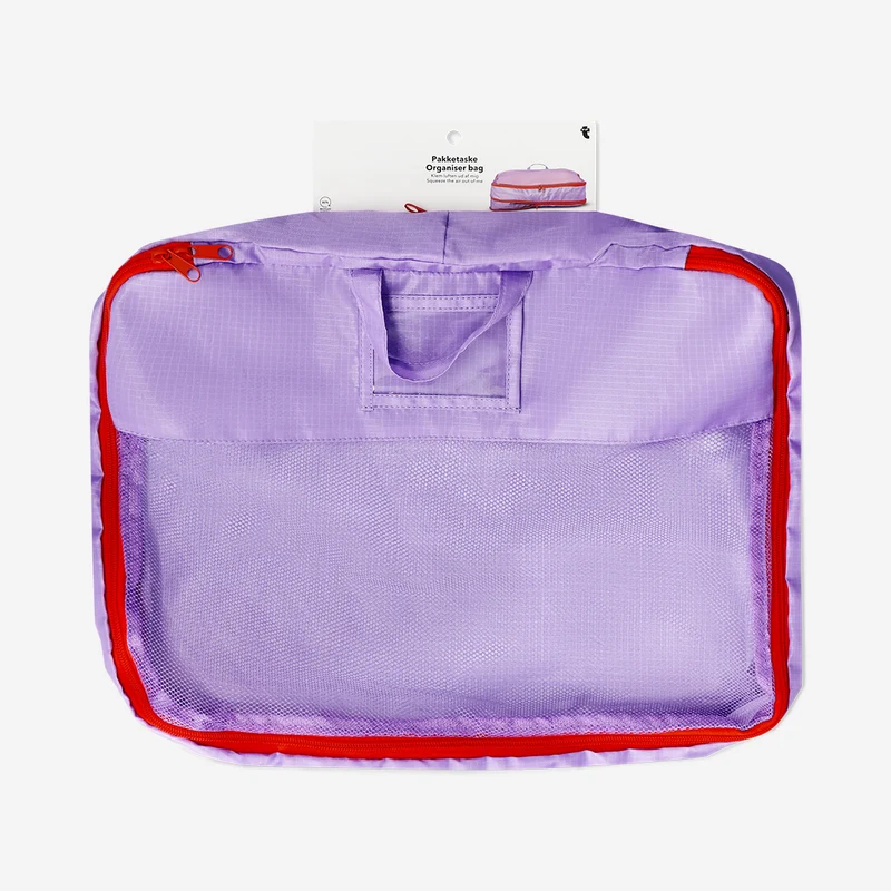 Purple compression organiser bag - 40 cm
