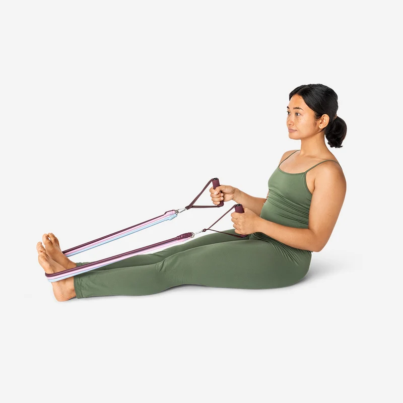 Exercise tube with adjustable resistance