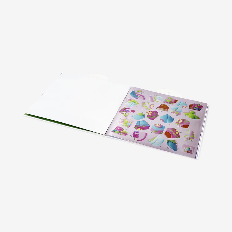 Stickers by numbers book
