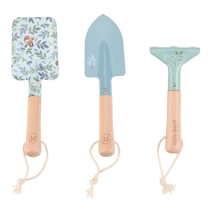 Set de herramientas mini de jardín Forest Friends · Little Dutch