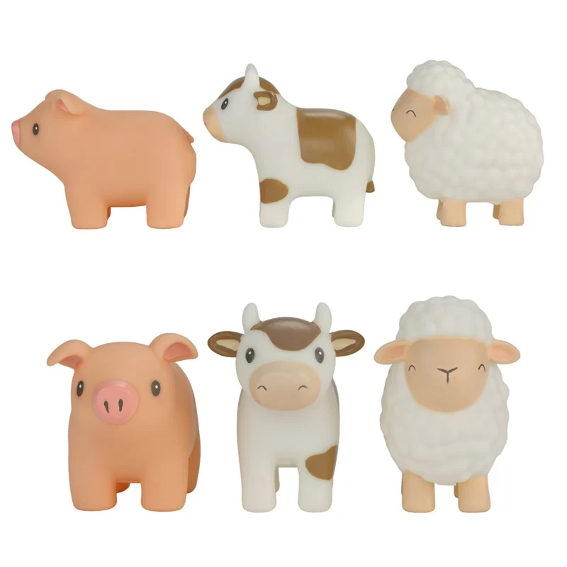 Set tres muñecos de baño · Little Dutch