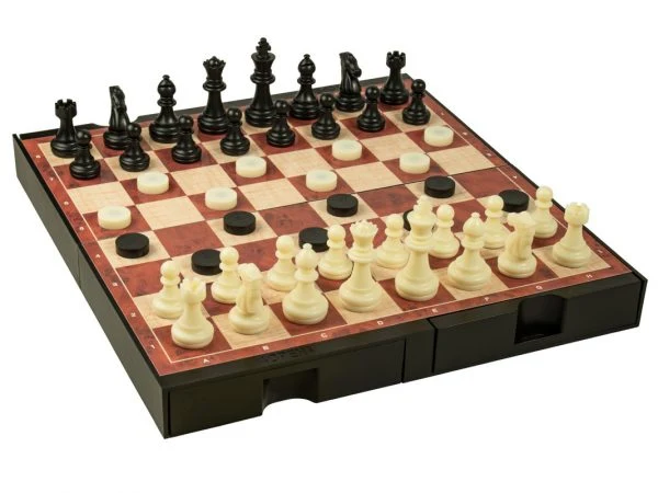 Ajedrez, Backgammon y damas Magnético · Cayro