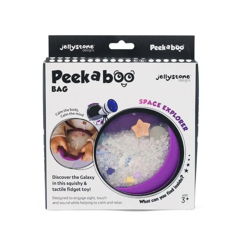 Bolsa Sensorial Peekaboo · Jellystone