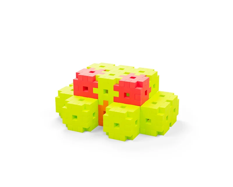 Bloques Meli · Basic Travel Box 250 piezas Neon