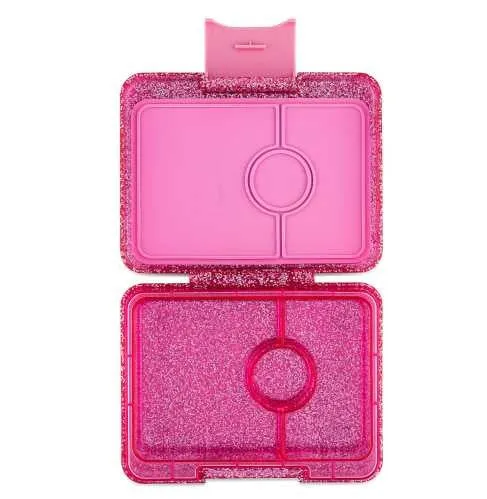 Yumbox Snack 3 compartimentos Glitter Pink