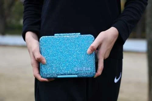 Yumbox Snack 3 compartimentos Glitter Blue